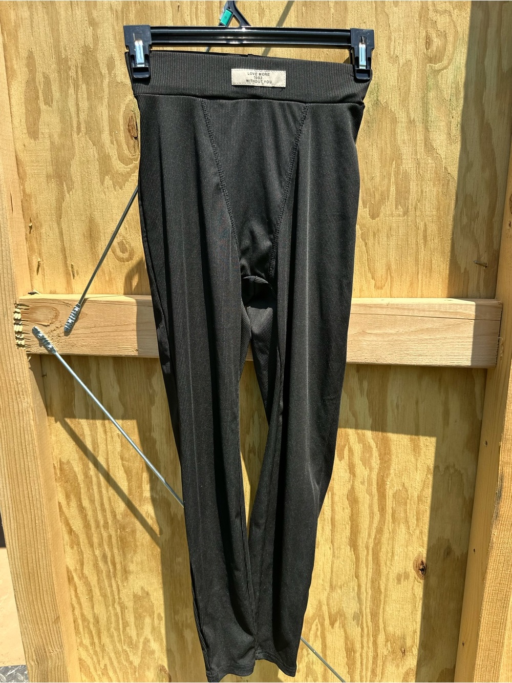 Black Women's Active Leggings with High Waist